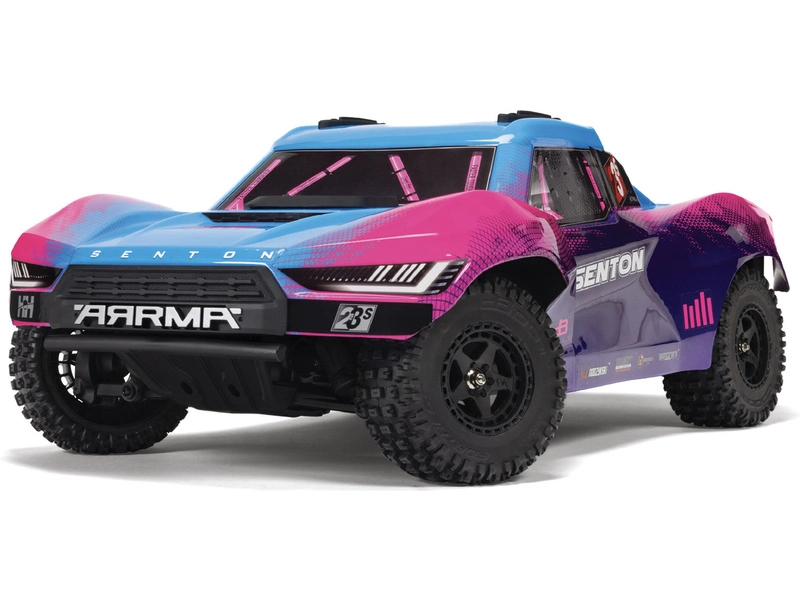 RC auto Arrma Senton 223S BLX 4WD 1:10 RTR DSC, červené