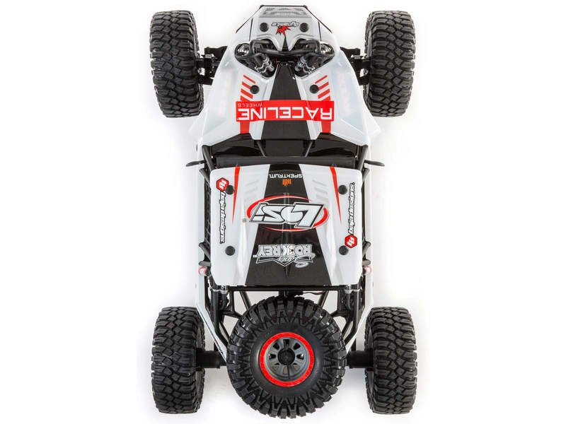 RC auto Losi Super Rock Rey V2 1:6 4WD RTR, biele