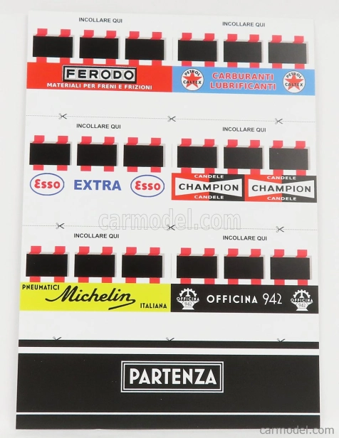 Officina-942 Accessories Transenne Per Gran Premio - Barriers For Gp 1:76 Různé