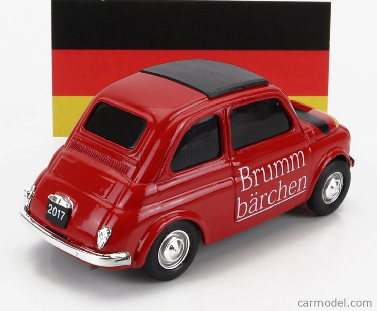Brumm Fiat 500 Germania Wunderbar! - Brummbarchen! 1:43 Red