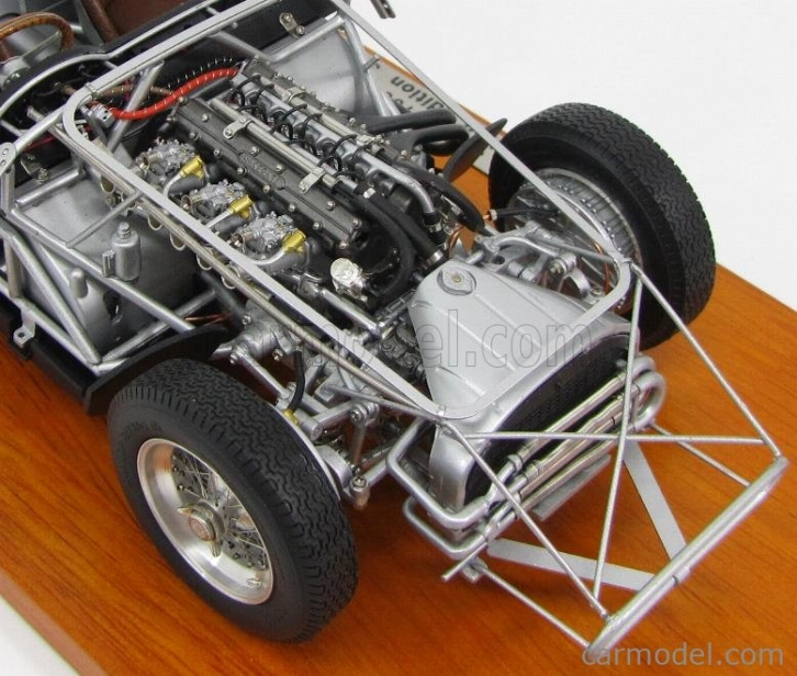Cmc Maserati Telaio - 300s Rolling Chassis 1956 1:18 Strieborná
