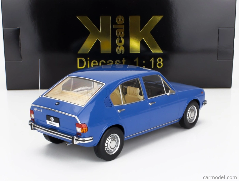 Alfa romeo Alfasud 1.3 1972 v mierke 1:18 Modrá