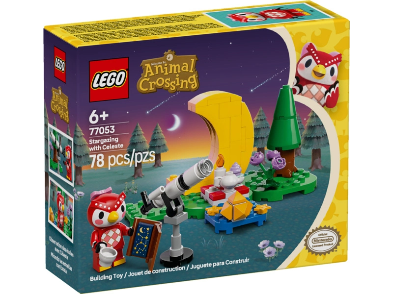 LEGO Animal Crossing - Pozorovanie hviezd s Celeste