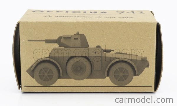 Officina-942 Fiat Ansaldo Tank Ab41 Autoblindo 1941 1:76 Vojenská zelená