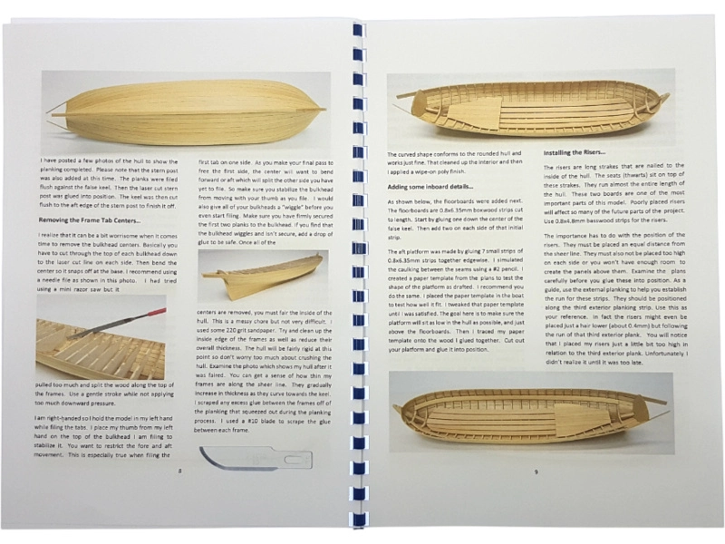 Model Shipways English Pinnace 1:24 kit
