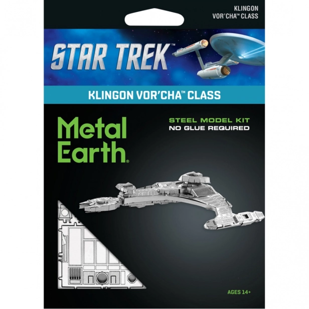 Oceľová stavebnica Star Trek Klingon Vor'cha