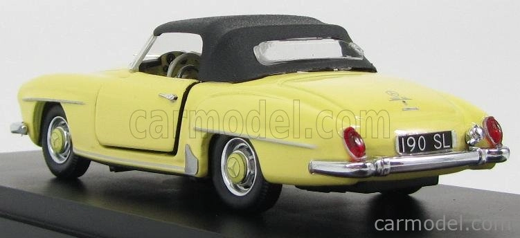 Rio-models Mercedes benz Sl-class 190sl (w121) Spider Closed 1955 1:43 Cream Black