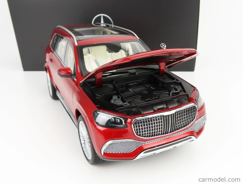 Mercedes benz Maybach Gls-class Gls600 4-matic (x167) 2019 1:18 Hyacynth Red