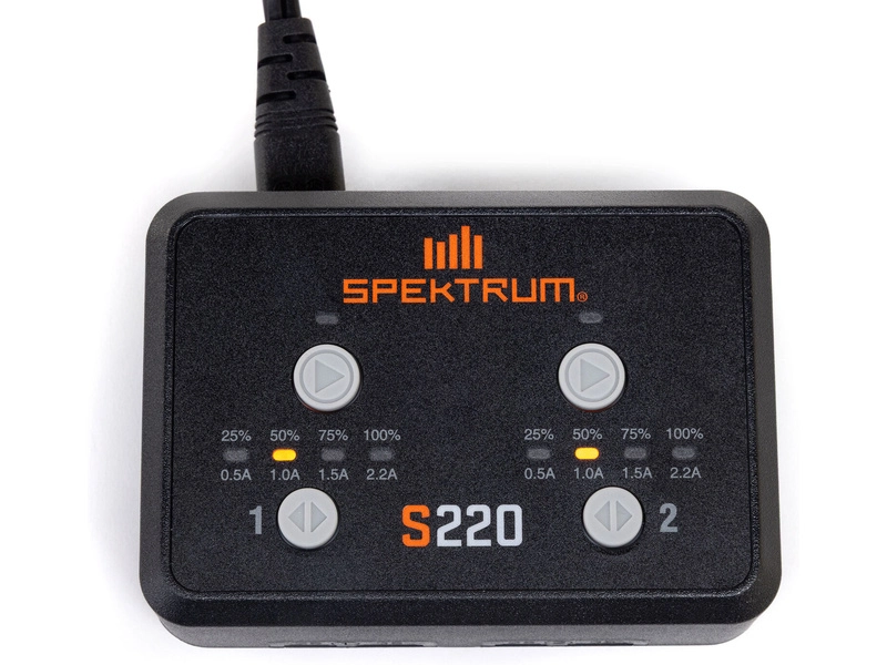 Spektrum S220 LiPo nabíjačka 2x20W AC
