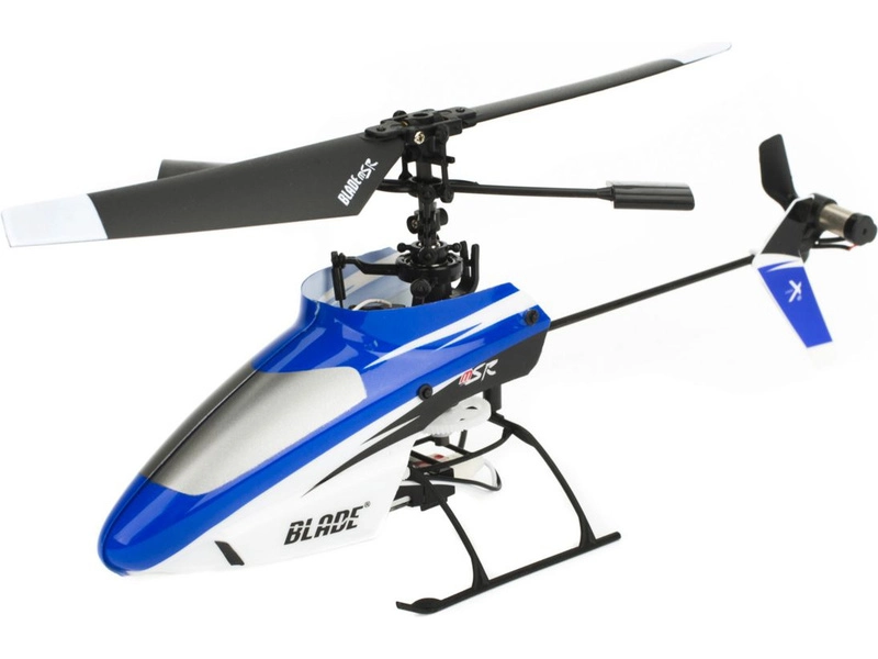 RC vrtuľník Blade mSR RTF modrá, mód 2