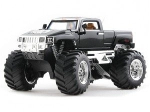 Mini RC Monster Truck, žltý