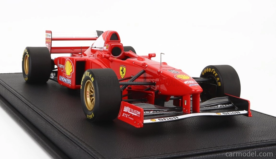 Replika Ferrari F1 F310b Team Scuderia Ferrari Marlboro N 5 Winner Canada Gp 1997 Michael Schumacher - Con Vetrina - S vitrínou 1:18 Červená Biela