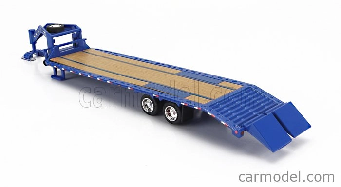 Greenlight Trailer Príves Pianale pre nákladné vozidlá - Rimorchio 1:64 Blue Wood