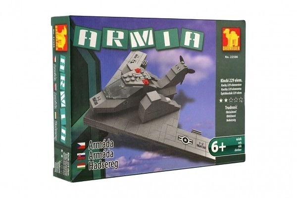 Ausini 22506 Lietadlo F2 - kocky rovnakej veľkosti ako Lego
