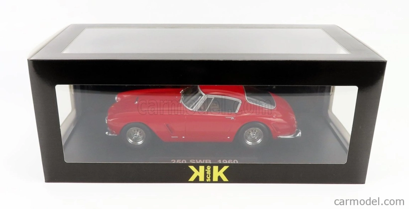 Kk-scale Ferrari 250gt Swb Berlinetta 1961 1:18 Červená