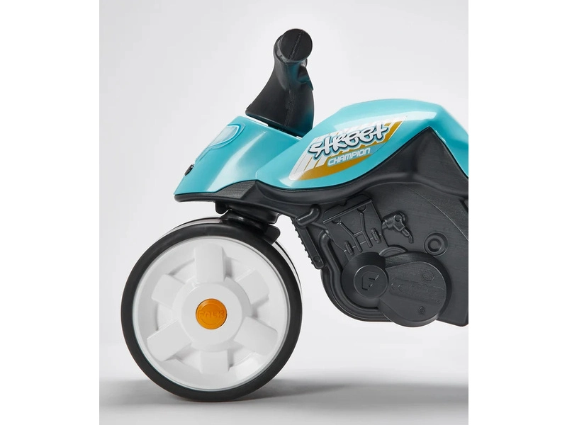 FALK – Detské odrážadlo Baby Moto modré s gumovými kolesami