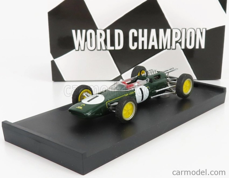 Brumm Lotus F1 25 N 1 Winner Belgium Gp Jim Clark 1963 World Champion 1:43 Zelená