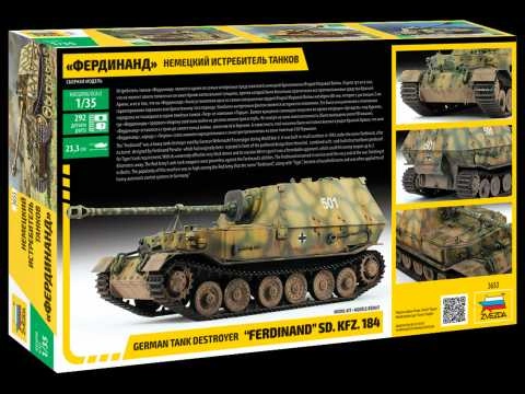 Zvezda SdKfz 184 Ferdinand (1:35)