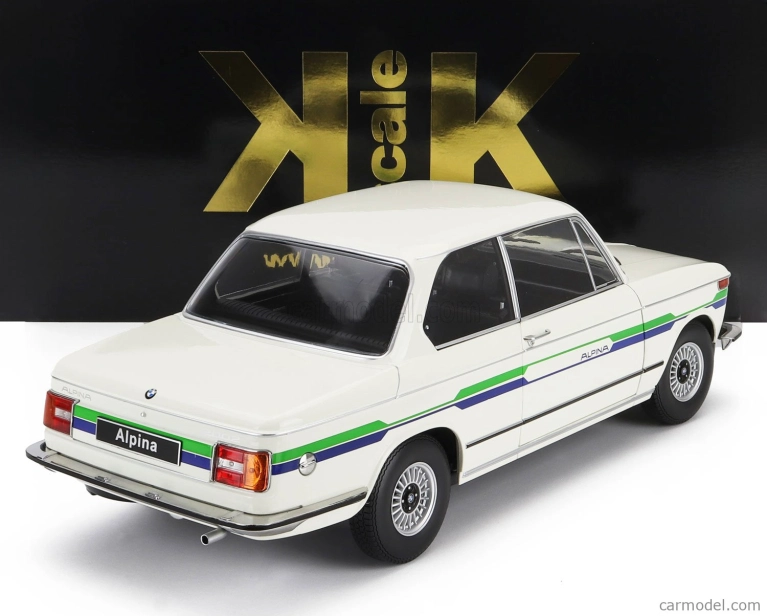 Kk-scale BMW 2002 Alpina 2-series 1974 1:12 Biela