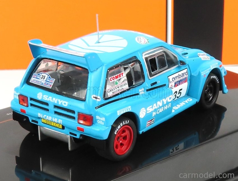 Metro 6r4 Rac Rally Ixo-models MG Metro 6r4 N 35 Rally Rac Lombard 1986 B.harris - W ...
