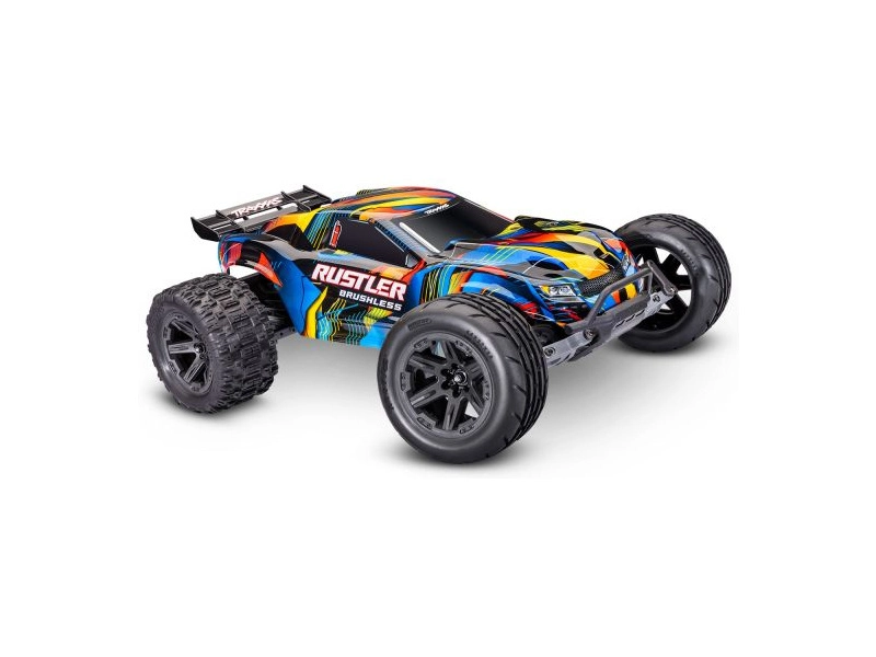 Traxxas Rustler 1:10 VX3 RTR žlutý