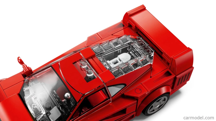 Lego Ferrari Lego Speed Champion - F40 1987 1:29 Red