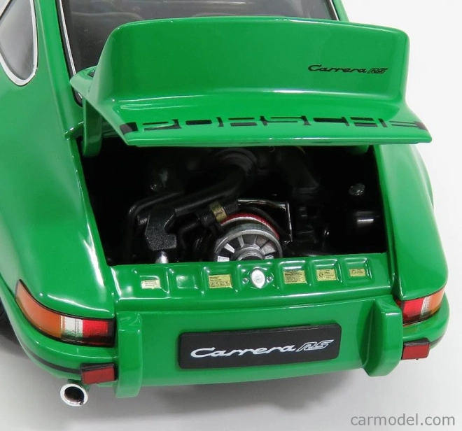Welly Porsche 911 Carrera Rs 2.7 Coupe 1973 1:18 Zelená Černá
