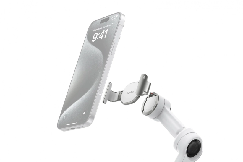 Magnetická svorka Insta360 Flow 2 Pro (biela)