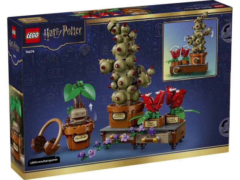 LEGO Harry Potter - Rostliny z hodiny bylinkářství v Bradavicích
