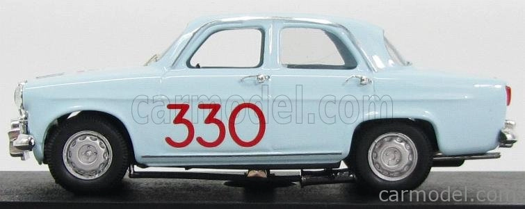 Rio-models Alfa romeo Giulietta Ti N 330 Rally Montecarlo 1964 Pinasco - Sanfilippo 1:43 Svetlo modrá