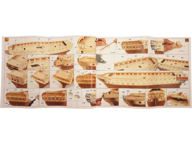 OCCRE Belle Poule 1:90 kit