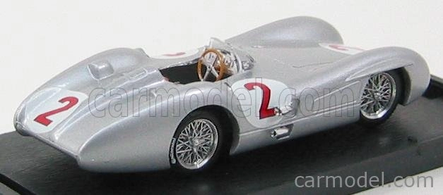 Brumm Mercedes benz F1 W196c Gp Gb N 2 1954 Karl Kling 1:43 Silver