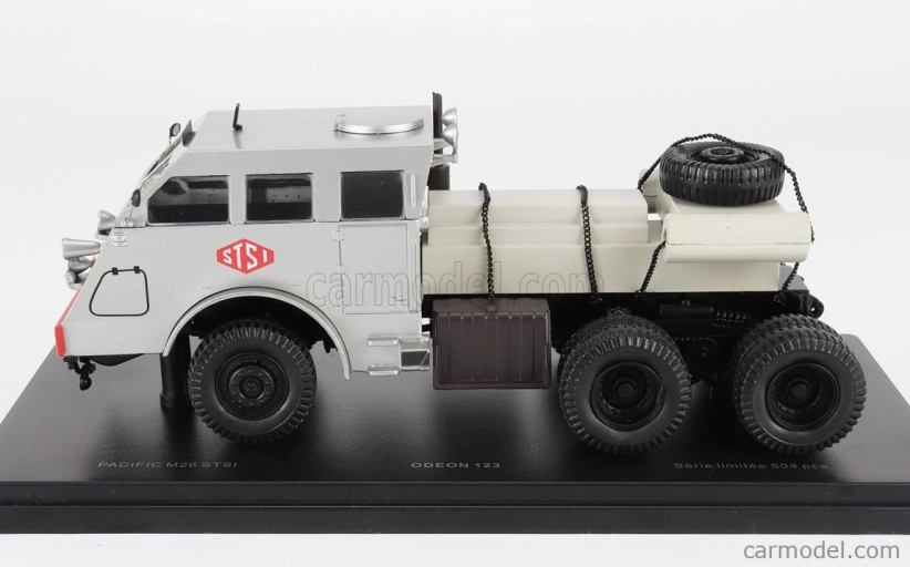 Odeon Pacific Tank M26 Tractor Truck 3-assi Stsi 1944 1:43 Silver