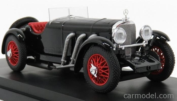 Rio-models Mercedes Benz Ssk Super Sport Kurz 1928 - Exkluzívny model auta 1:43 Black