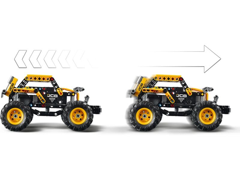 LEGO Technic – Monster Jam™ DIGatron™ s naťahovacím motorom