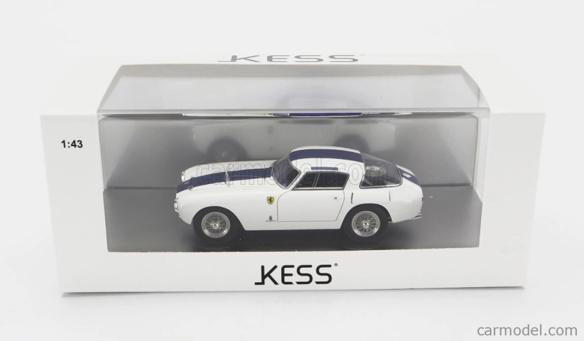Kess-model Ferrari 250mm Sn0312mm Berlinetta Pininfarina 1953 1:43 Biela modrá