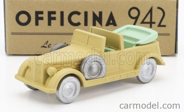 Officina-942 Fiat 2800 C M C Torpedo Cabriolet Open 1939 1:76 Vojenský Písek