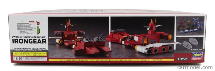 Hasegawa Tv séria Robot Walker Machine Irongear 1982 1:500 /