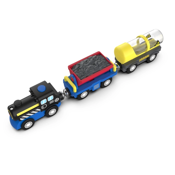 2Kids Toys Parní vlak nákladní na baterie