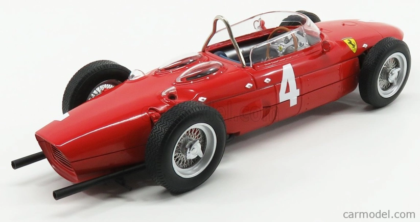 Cmr Ferrari F1 Dino 156 Sharknose N 4 Winner British Gp 1961 W.von Trips 1:18 Red