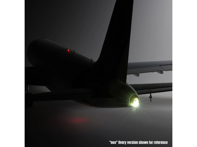 RC letadlo E-flite Airbus A320neo EDF AS3X+ SAFE Select BNF Basic, bílá