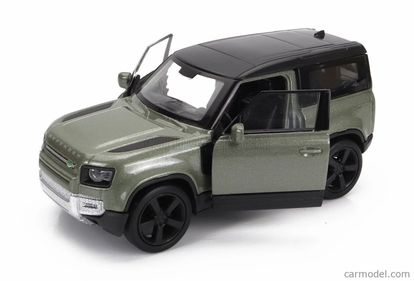 Welly Land rover New Defender 110 2020 1:34 Zelená Černá