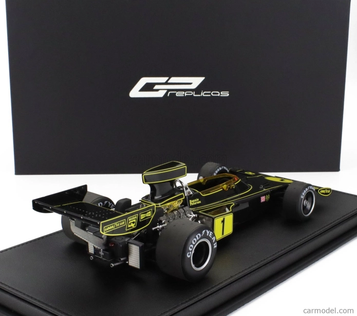 Gp-replicas Lotus F1  72e Team Lotus Jps N 1 Winner Monza Italy Gp 1974 Ronnie Peterson 1:18 Černé Zlato