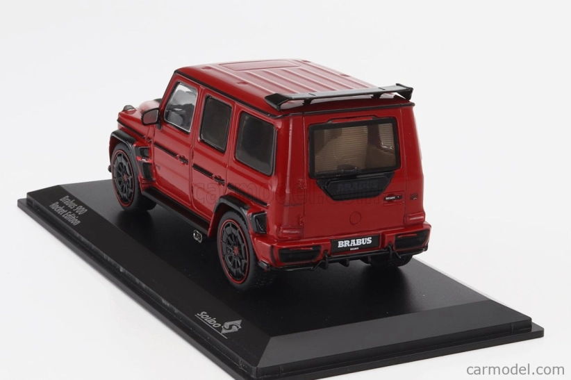 Solido Mercedes benz triedy G G63 700 Brabus Rocket Edition 2022 1:43 Červená