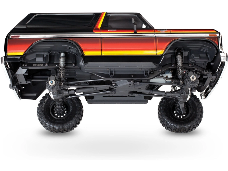 RC auto Traxxas TRX-4 Ford Bronco 1:10 TQi, červená