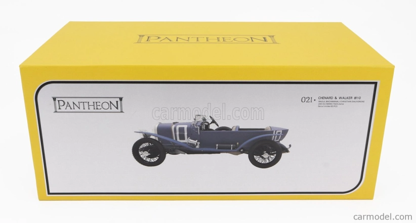 Pantheon Chenard & walcker Type U3 15cv Sport 3.0l S4 Team Chenard-walcker Sa N 10 2nd 24h Le Mans 1923 Raoul Bachmann - Christian Dauvergne 1:18 Světle Modrá
