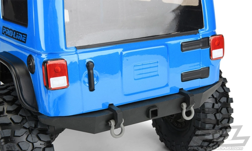Jeep Wrangler číra karoséria pre TRX-4 Traxxas podvozok