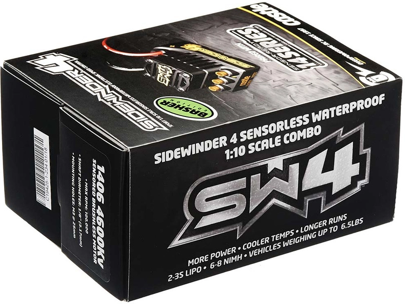 Hradný motor 1406 4600ot/V so senzorom, reg. Sidewinder 4