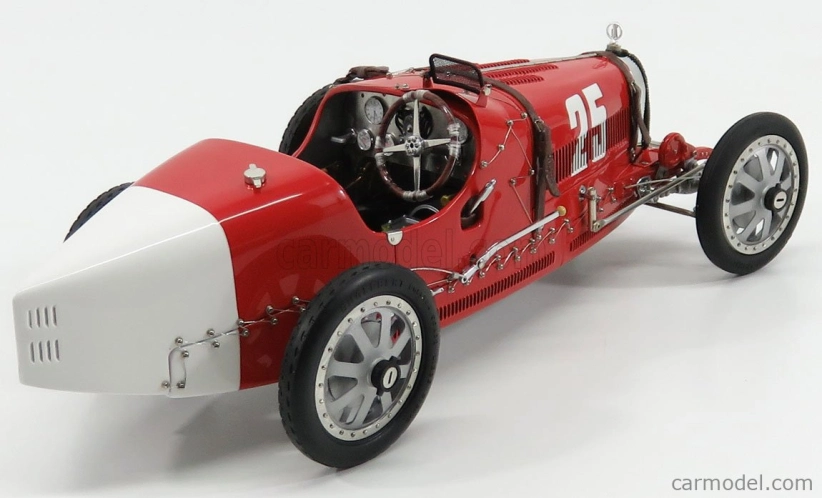 Cmc Bugatti T35 N 25 Nation Coulor Project Portugalsko 1924 1:18 Červená
