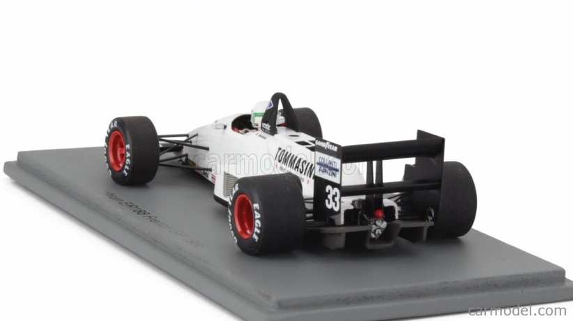 Spark-model Eurobrun F1  Er188 N 33 France Gp 1988 Stefano Modena 1:43 Bílá Černá